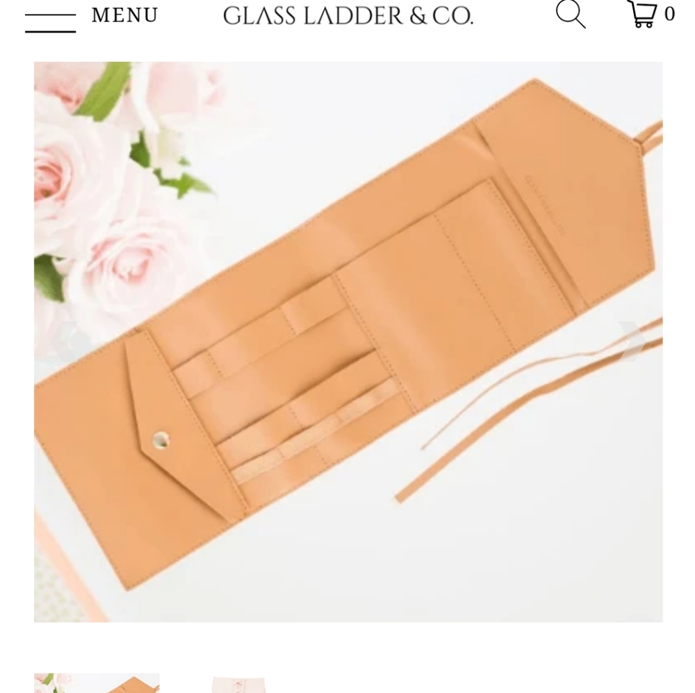 Glass Ladder Katherine Tech Roll-up organizer